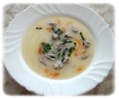 Кулинарни рецепти тема - Категория Чорби супи - РецептаКартофена супа със сирене кулинарна рецепта от Годечко